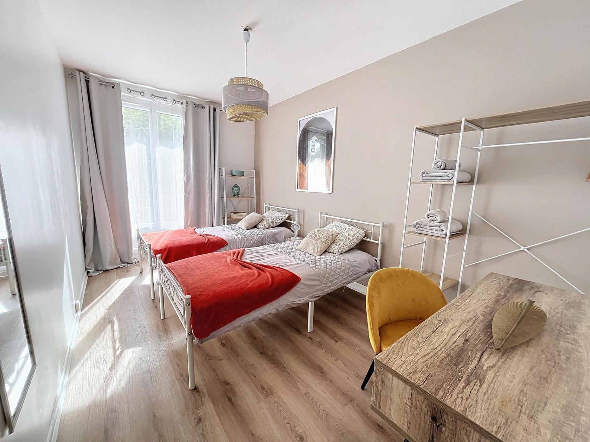 Appart Xl "So Zen" - 3 Chambres - 8 Pers - 20Mn To Paris Анг'ян-ле-Бен Екстер'єр фото